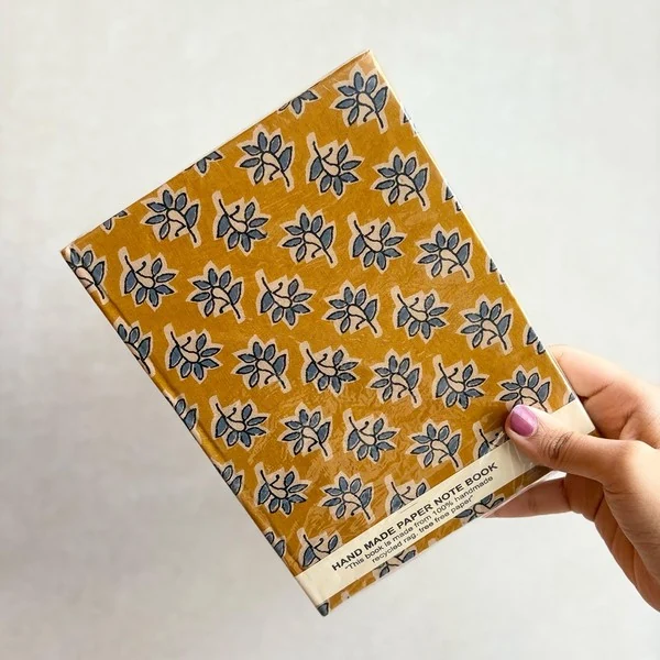 Marigold Press, Mustard floral press